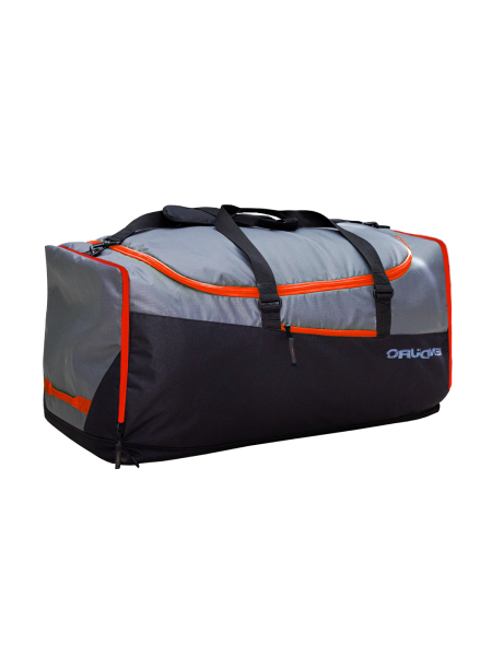 Сумка спортивная для экипировки / мотосумка Enduro Cargo, серый / чёрный / оранжевый
