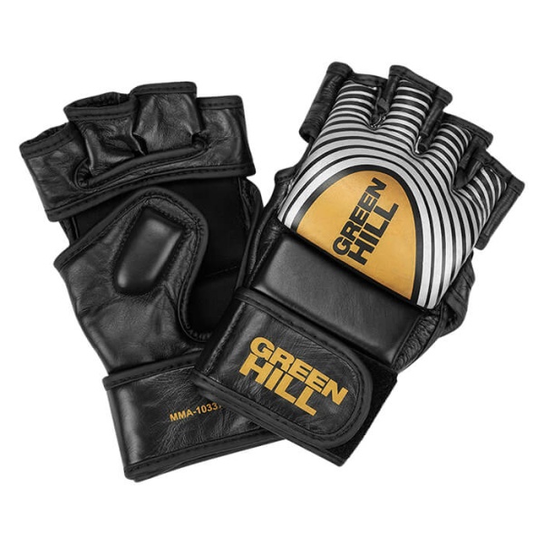 Перчатки для MMA Green Hill MMA-10337, тренировочные, чёрный – фото