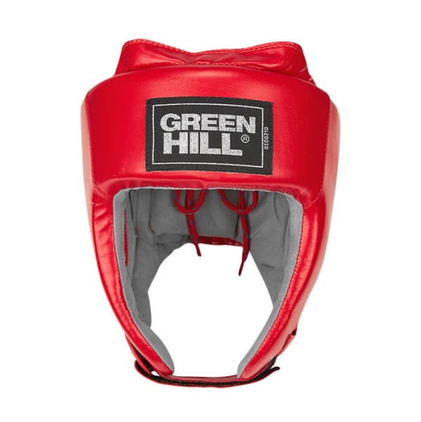 Шлем для рукопашного боя Green Hill NATION HGN-10554, одобренный OFRB, для соревнований, красный – фото