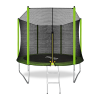 ARLAND Батут  10FT с внешней страховочной сеткой и лестницей (Light green) – фото