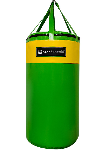 Боксерский мешок SportPanda 100 см, диаметр 60 см, вес 70 кг, зеленый