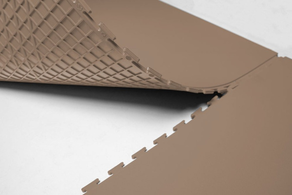 Плитка ПВХ Standart Profi, 5 мм, 500*500, бежевый