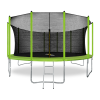 ARLAND Батут 16FT с внутренней страховочной сеткой и лестницей (Light green) – фото