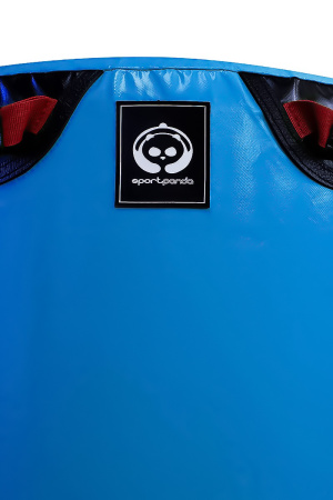 Напольный боксерский мешок SportPanda, ПВХ, 180 см, диаметр 35 см, 51 кг, голубой