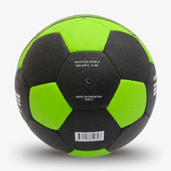 Мяч футбольный INGAME STREET BROOKLYN IFB-125, №5, чёрно-зелёный – фото