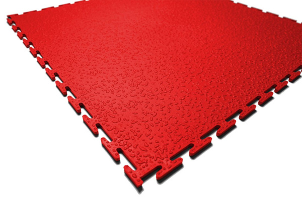 Плитка ПВХ Standart Modern, 500*500, красный – фото