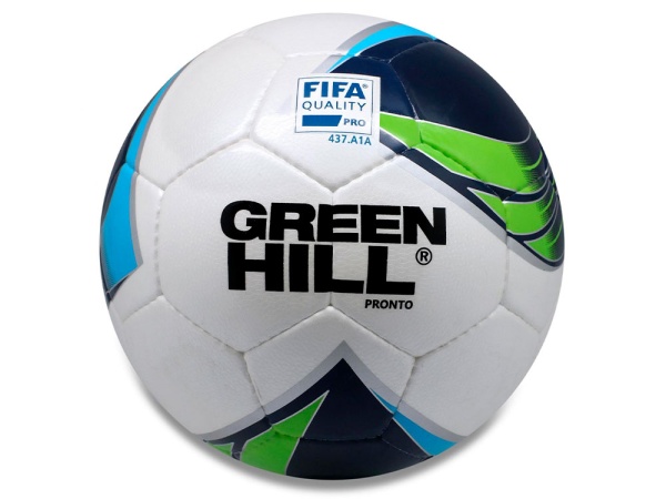 Футбольный мяч Green Hill PRONTO I (FIFA approved), эко-кожа, 5" – фото