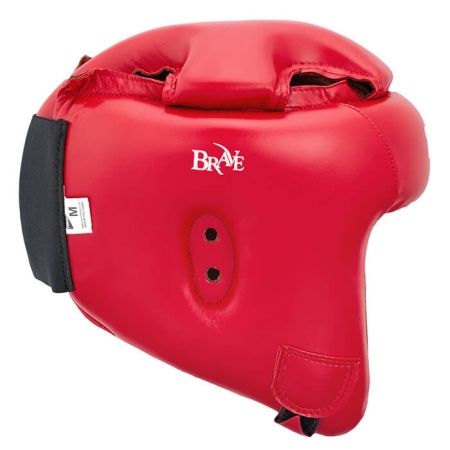 Шлем для кикбоксинга Green Hill BRAVE KBH-4050, для соревнований, красный – фото