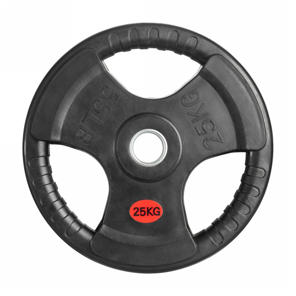 Диск 51 мм. обрезиненный 25 кг. VictoryFit VF-S512500 – фото