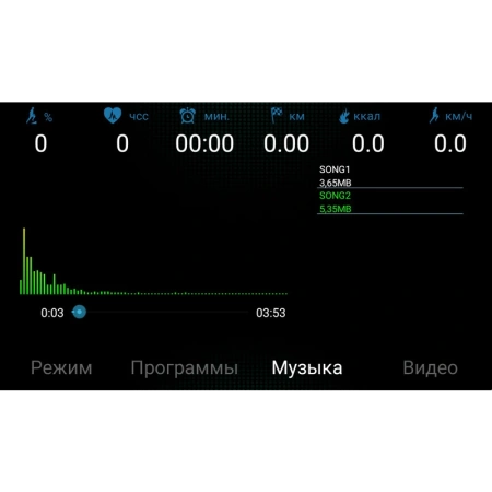 Беговая дорожка Ammity Valentina VTM 5120 TFT, электрическая, домашняя – фото