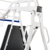 Баскетбольная стойка, вынос 2.25 м, мобильная, складная на пружинах, c противовесом – фото