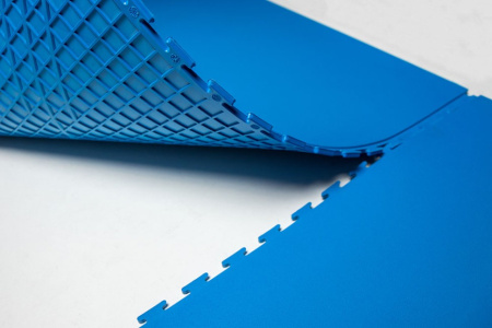 Плитка ПВХ Standart Profi, 6,5 мм, 500*500, синий