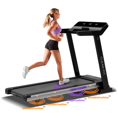 Беговая дорожка Clear Fit LifeCardio LT 30, электрическая, домашняя – фото