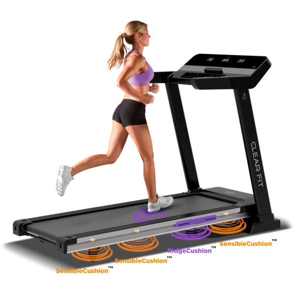 Беговая дорожка Clear Fit LifeCardio LT 30, для дома, электрическая, складная – фото