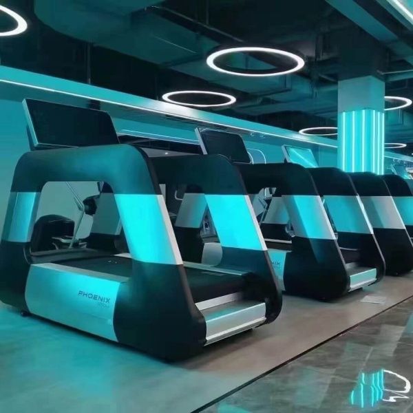 Профессиональная беговая дорожка DHZ X-8900PA, электрическая – фото