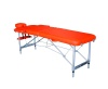 Массажный стол DFC NIRVANA Elegant, 2 секции, складной, оранжевый – фото