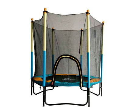 Батут DFC JUMP KIDS 60" желто-синий – фото