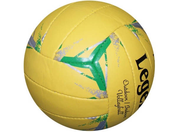 Мяч волейбольный Legend Pro-Touch, жёлтый – фото