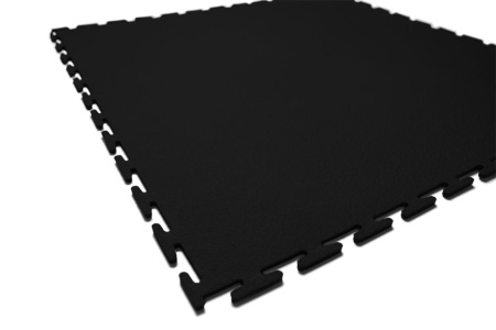 Плитка ПВХ Standart Max,9 мм, 500*500, чёрный