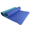 Коврик для йоги и фитнеса ESPADO ES9033, 6 мм, TPE, синий – фото