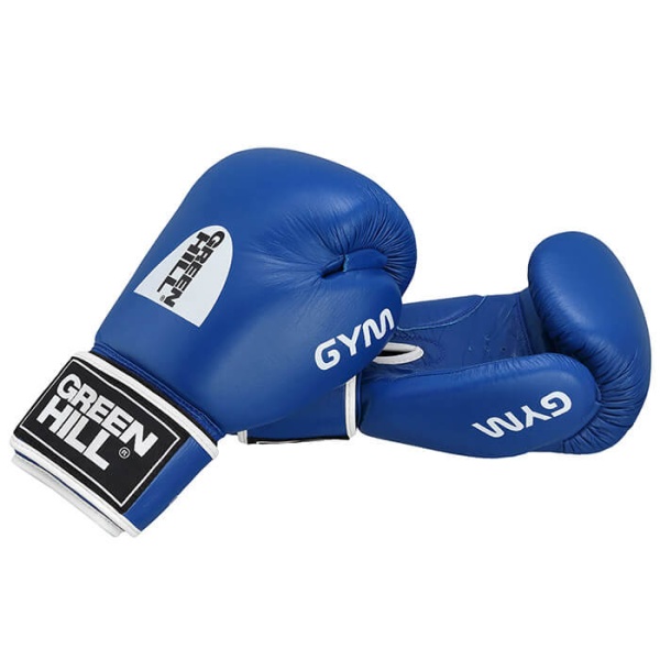Боксерские перчатки Green Hill GYM BGG-2018, тренировочные, синие – фото