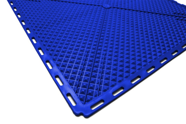 Плитка ПВХ Standart Fix, 6 мм, 500*500, синий