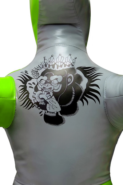 Манекен для борьбы SportPanda 120 см, 10-18 кг, двуногий, салатовый