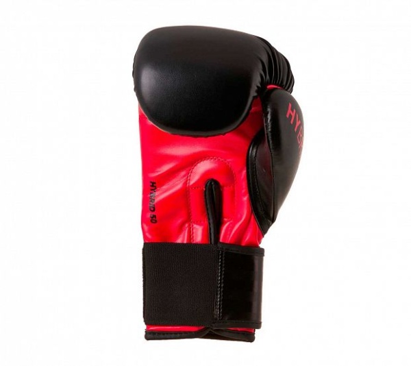 Боксерские перчатки Adidas GIBRID 50, тренировочные, чёрный – фото