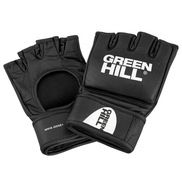 Перчатки для MMA Green Hill MMA-G0081, для соревнований, чёрный – фото