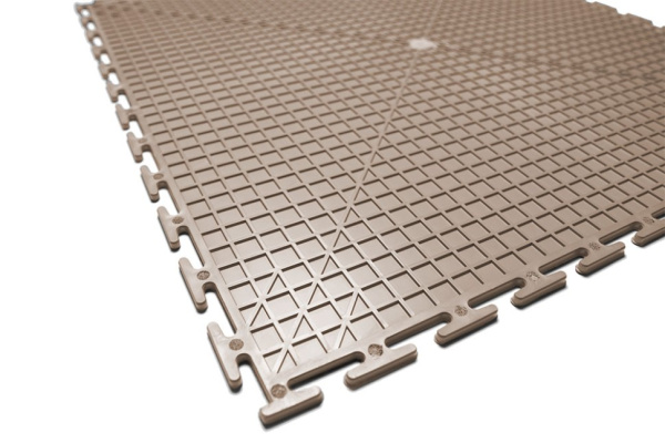 Плитка ПВХ Standart Max, 5 мм, 500*500, бежевый