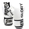 Перчатки для кикбоксинга Fairtex BGVG1 GLORY KICKBOXING, для соревнований, белый – фото