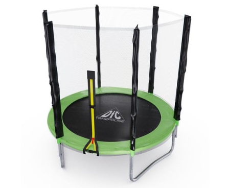 Батут DFC TRAMPOLINE TRIO 6FT зелёный – фото