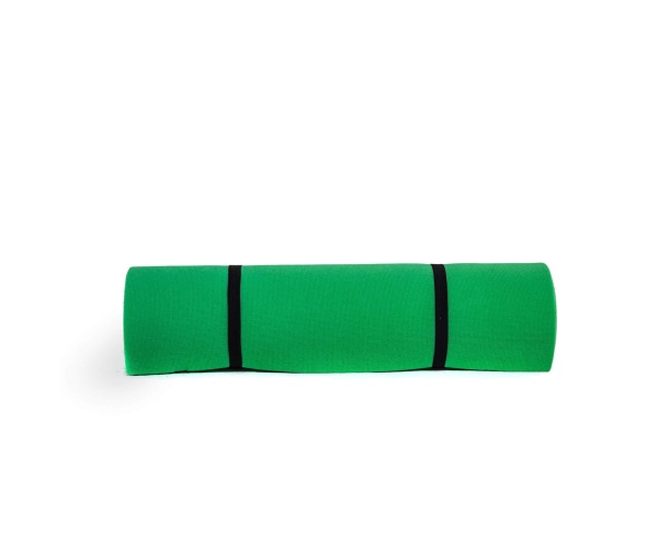 Коврик для фитнеса, 10 мм, пенополиэтилен, зелёный – фото