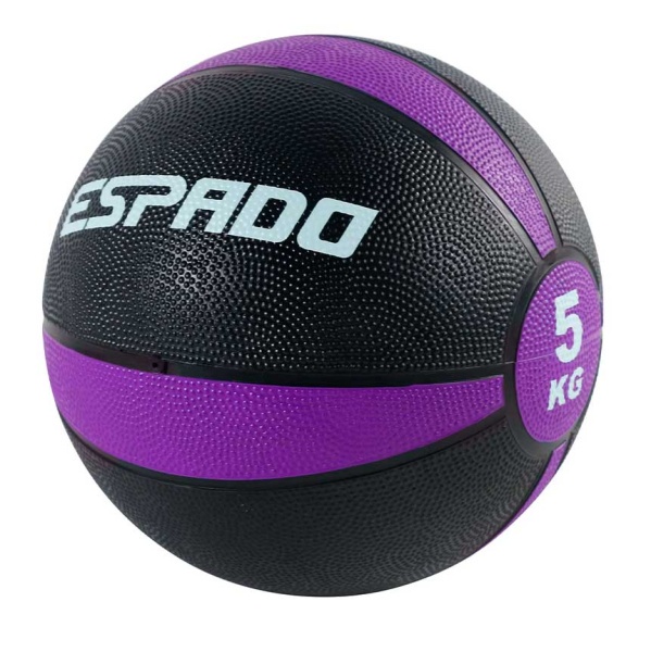 Медбол / медицинбол ESPADO ES2601, 5 кг, фиолетовый – фото