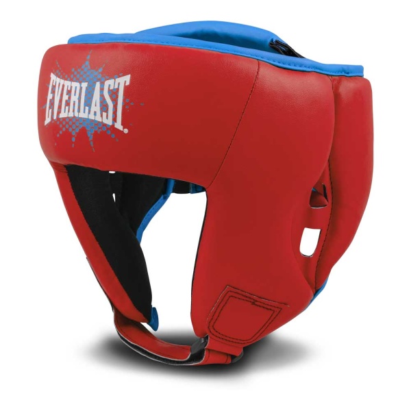  Шлем боксерский Everlast Prospect, детский, тренировочный, красный