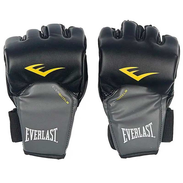 Перчатки для ММА Everlast Competition Style MMA, тренировочные, чёрный – фото