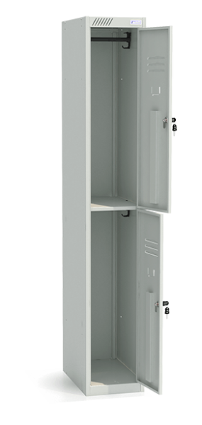 Шкаф гардеробный модульный ШРС-12дс-300, 1 секция, 2 отделения – фото