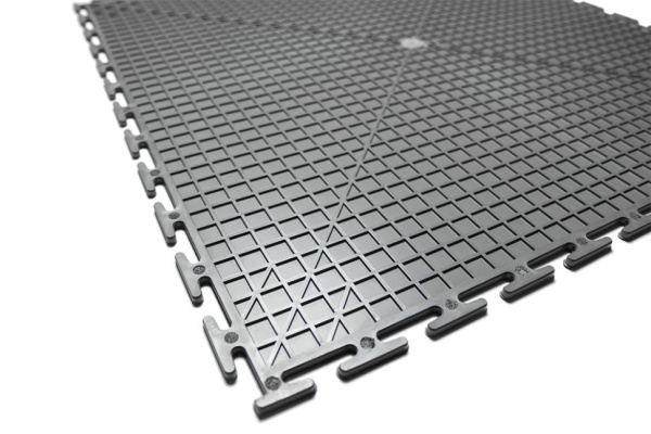 Плитка ПВХ Standart,5 мм, 500*500, серый