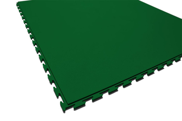 Плитка ПВХ Standart Profi, 5 мм, 500*500, зелёный