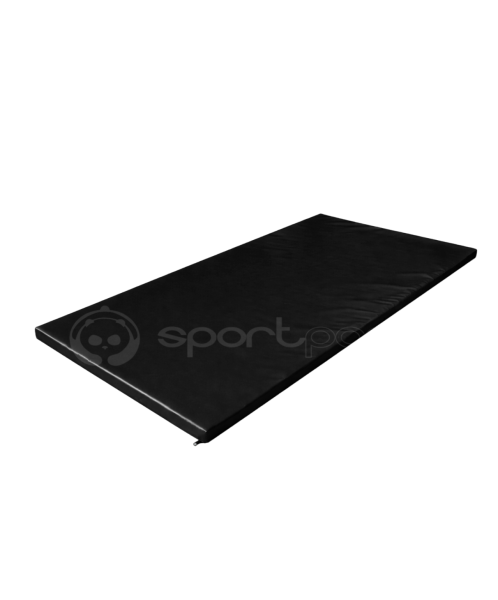  Мат спортивный SportPanda, 1 х 2 х 0.05 м, тент ПВХ + пенополиэтилен, не складной, без липучки, чёрный