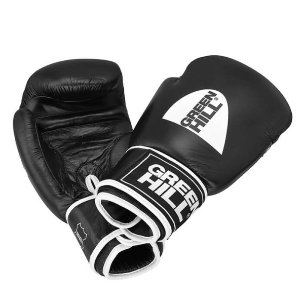 Боксерские перчатки Green Hill GYM BGG-2018, тренировочные, чёрный – фото
