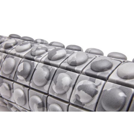 Валик для йоги и фитнеса Adidas ADAC-11505GR, 33x12.5 см, массажный, серый – фото
