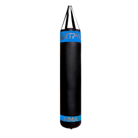  Боксерский мешок SportPanda 180 см, диаметр 31 см, вес 50 кг, синий