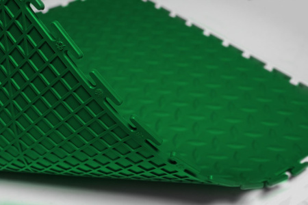 Плитка ПВХ Standart Grain, 9 мм, 500*500, зелёный