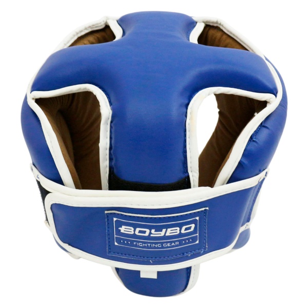 Шлем боксерский BoyBo Universal Flexy BP2003, синий – фото