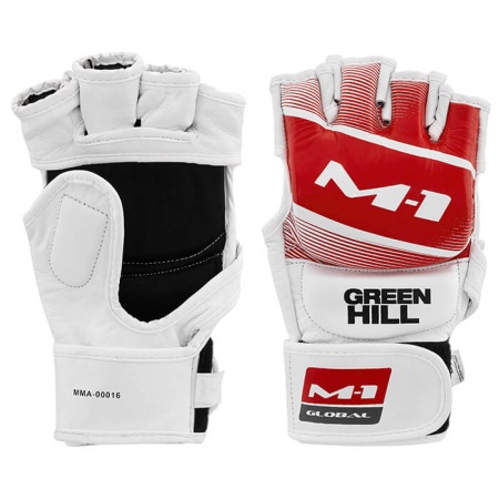 Перчатки для ММА Green Hill M-1 MMA-00016, тренировочные, белый – фото