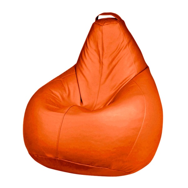 Кресло-груша, оранжевый – фото