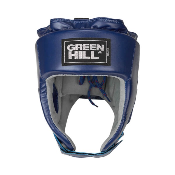 Шлем для рукопашного боя Green Hill NATION HGN-10554, одобренный OFRB, для соревнований, синий – фото