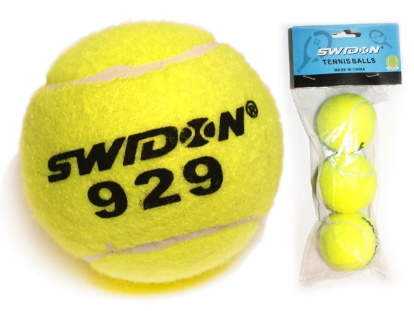 Мяч для большого тенниса 929-3, 3 шт. – фото