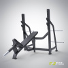 Скамья-стойка для жима под углом вверх E-7042 (Olympic Bench Incline) – фото